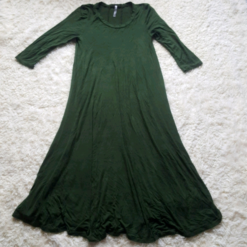 Green Swing dress